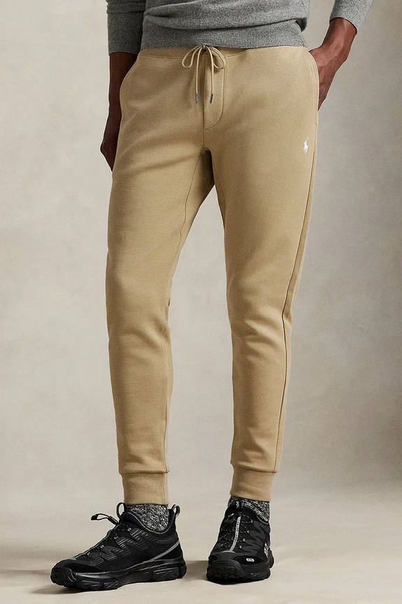 Polo Ralph Lauren παντελόνι jogger ανδρικό 710881518 μπεζ SS26