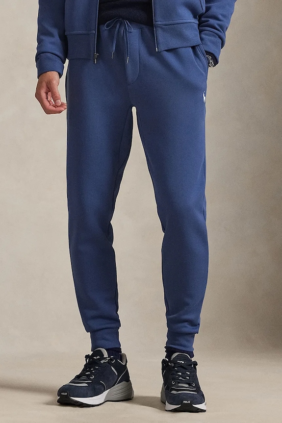Polo Ralph Lauren παντελόνι jogger Ανδρικό πλεκτό ύφασμα σκούρο μπλε 710881518