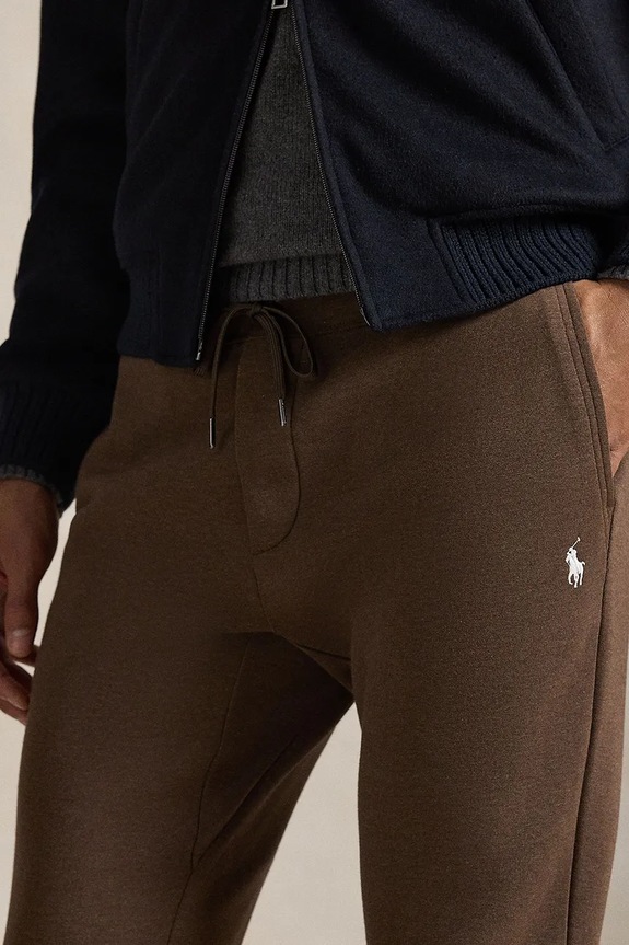 Polo Ralph Lauren παντελόνι jogger ανδρικό καφέ 710881518