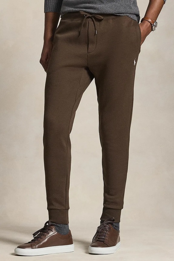 Polo Ralph Lauren spodnie joggery męskie brązowy 710881518