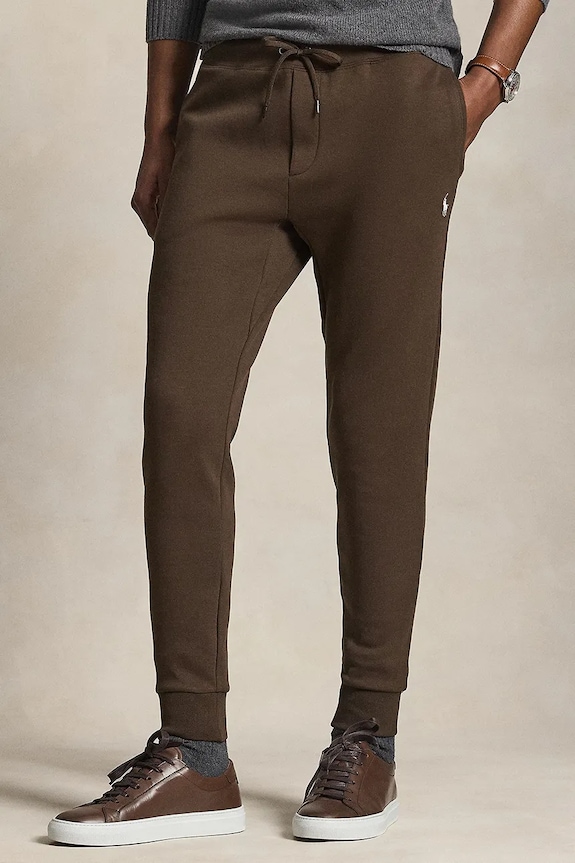 Polo Ralph Lauren spodnie joggery męskie brązowy 710881518