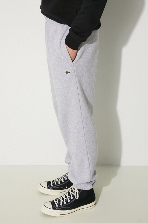 Lacoste joggers plain gray XH9610