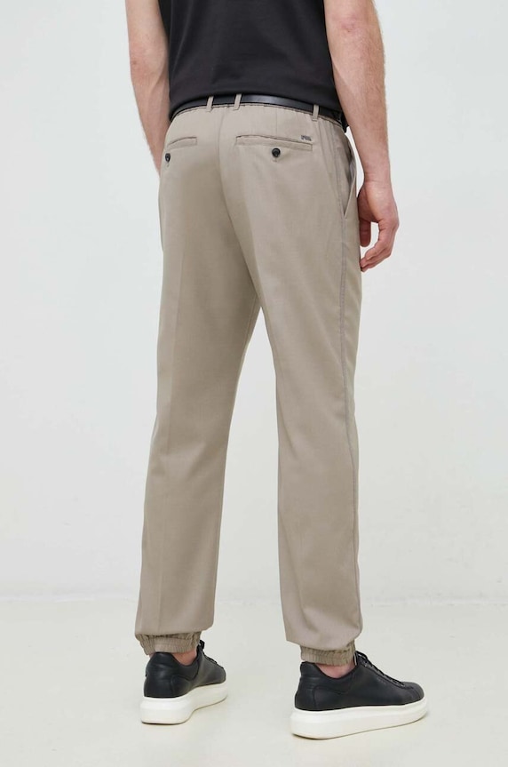 Odzież Emporio Armani spodnie 3R1PC0.1NRBZ beżowy