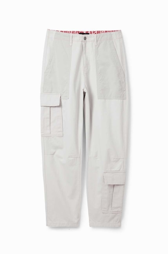 Desigual pantaloni 23SMPW01 bej