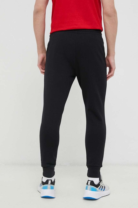 Odzież adidas spodnie dresowe bawełniane Essentials HA4347 czarny