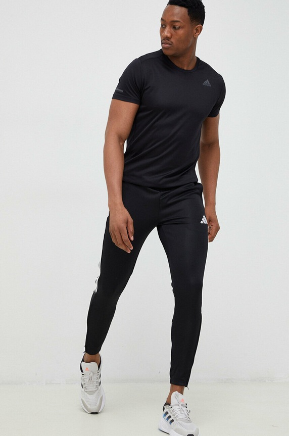 Παντελόνι προπόνησης adidas Performance Tiro 23 πλεκτό ύφασμα μαύρο HS3619