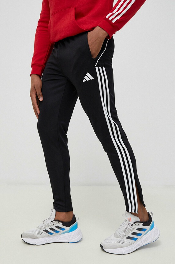 adidas Performance spodnie treningowe Tiro 23 League dzianina czarny HS7230