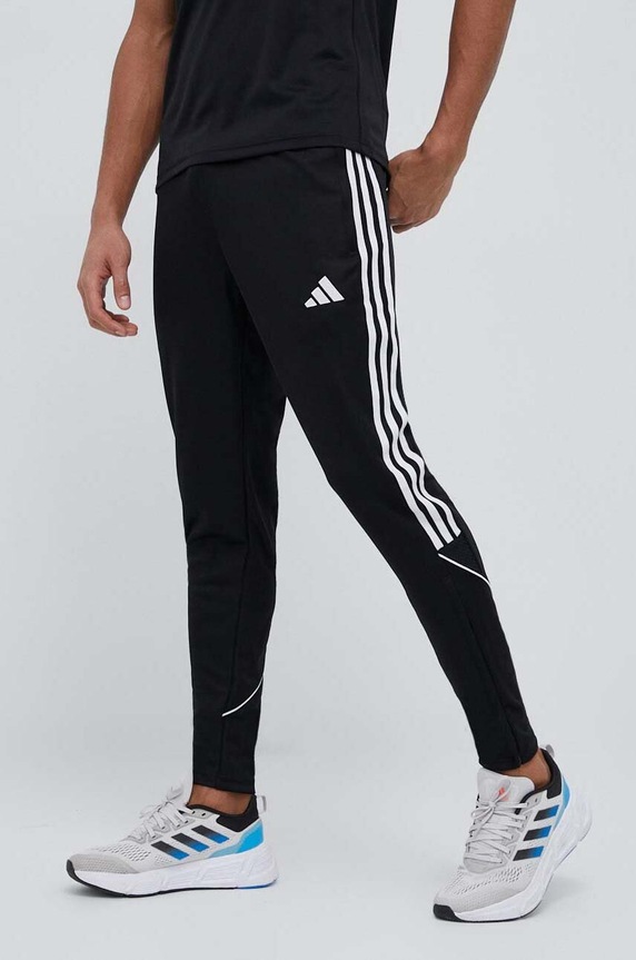 adidas Performance spodnie treningowe Tiro 23 League dzianina czarny HS7232