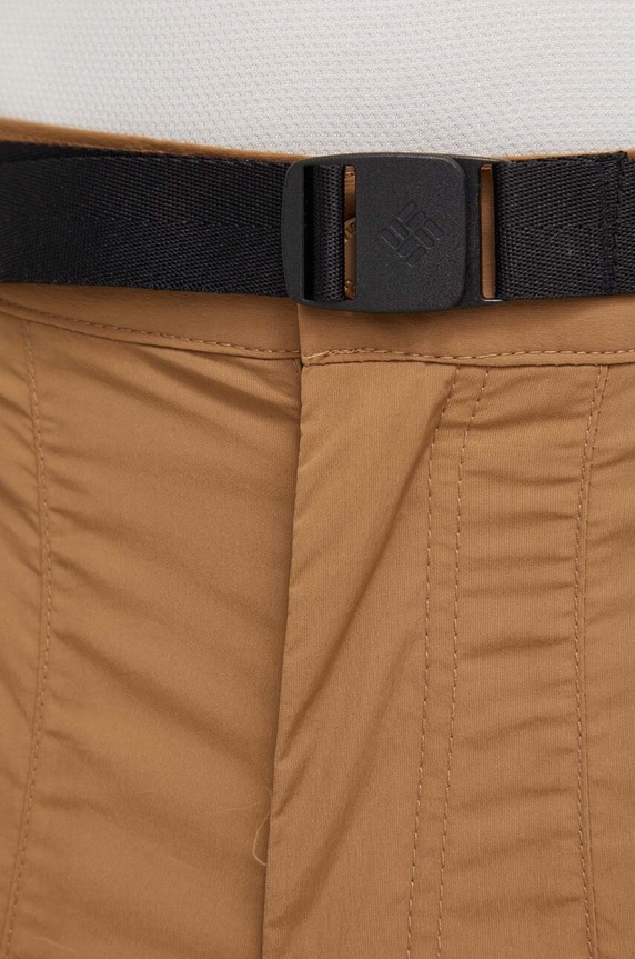 Columbia spodnie outdoorowe Maxtrail 1990521 brązowy