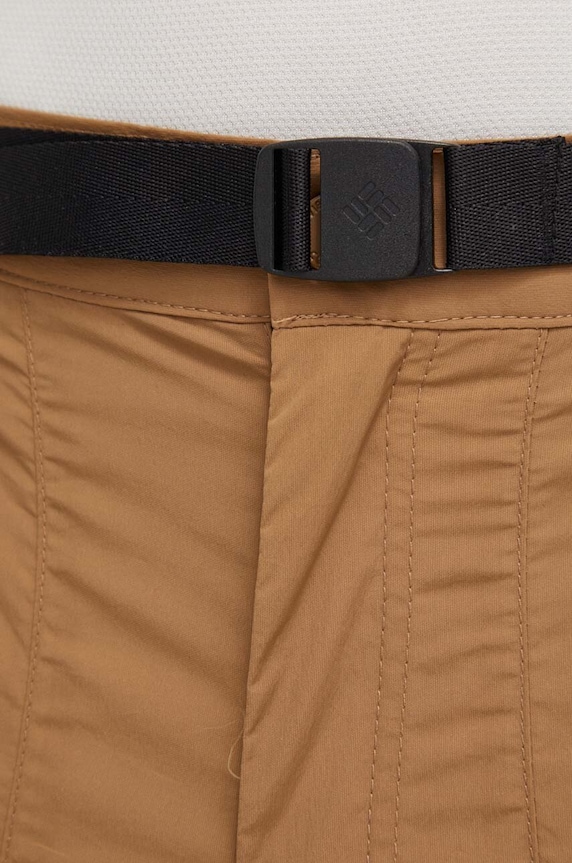 Columbia spodnie outdoorowe Maxtrail 1990521 brązowy