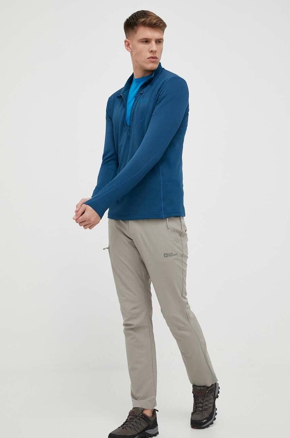 Jack Wolfskin pantaloni de exterior Active Track 1508251 verde SS23