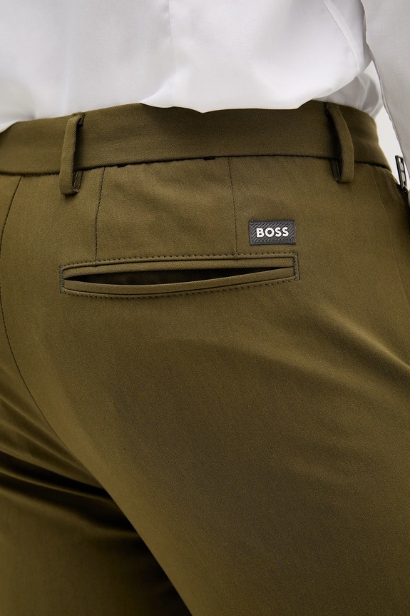 BOSS pantaloni verde 50487754