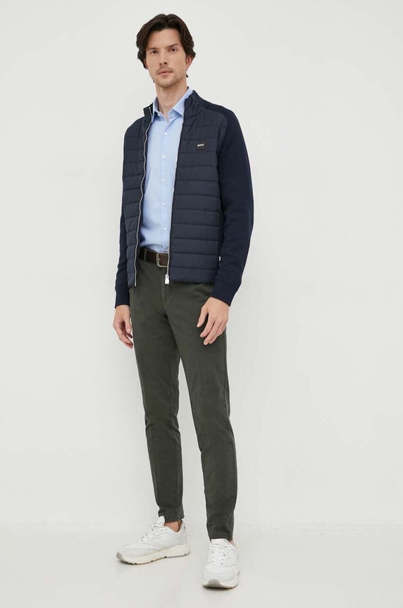 BOSS spodnie 50487966 zielony AA00