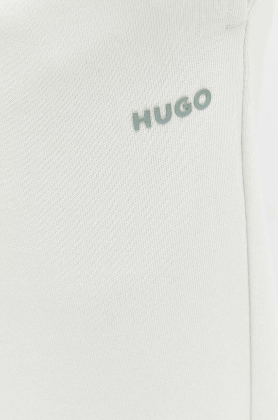 HUGO Παντελόνι επίσημο ανδρικό βαμβακερό Dayote232 πράσινο 50489617