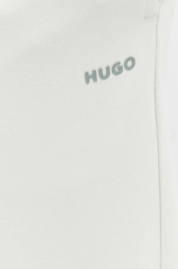 HUGO Παντελόνι επίσημο ανδρικό βαμβακερό Dayote232 πράσινο 50489617