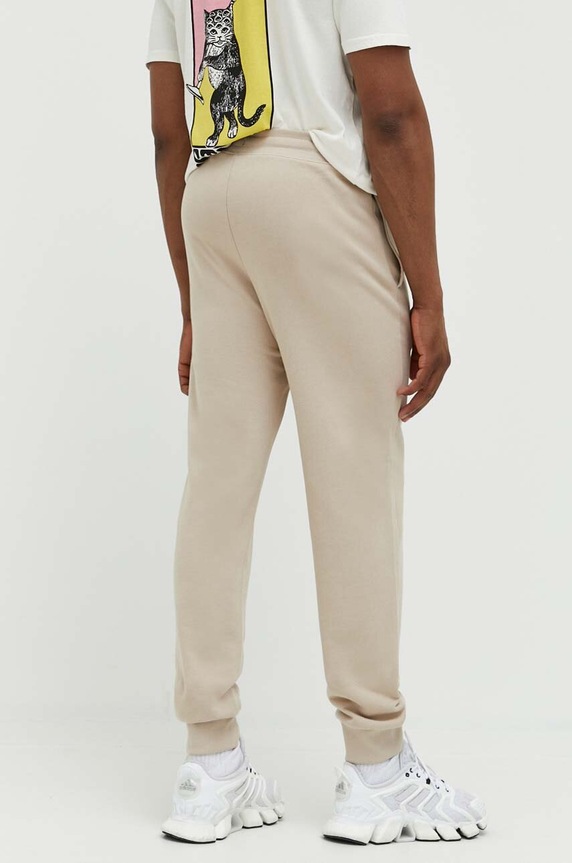 HUGO spodnie dresowe męskie bawełniane Dayote232 50489617 beżowy SS26