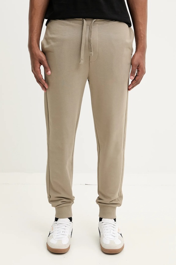 HUGO pantaloni de trening bărbați din bumbac Dayote232 bumbac verde 50489617