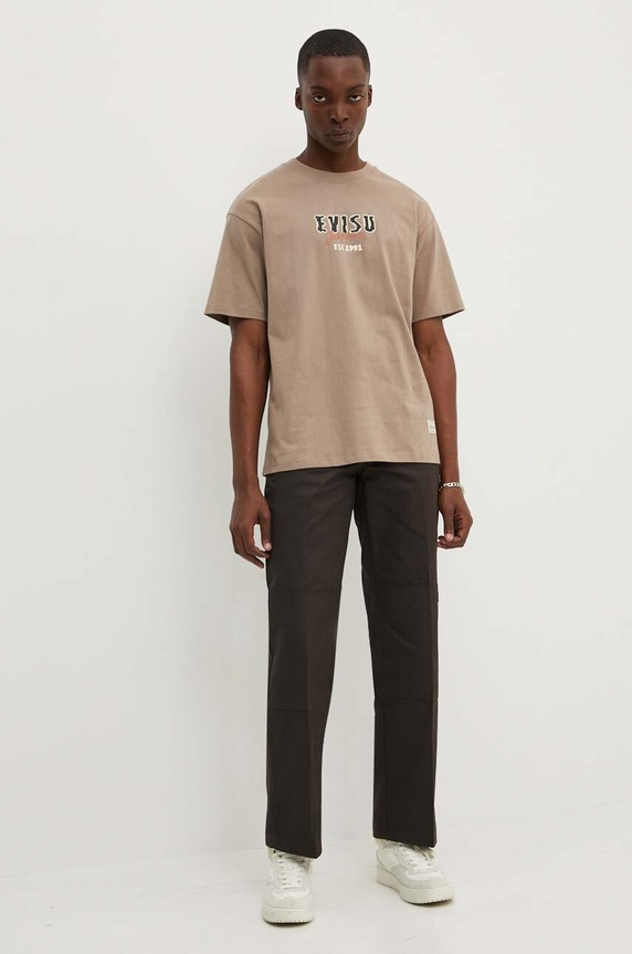 Dickies spodnie DK0A4XK3BLK1 brązowy AW24