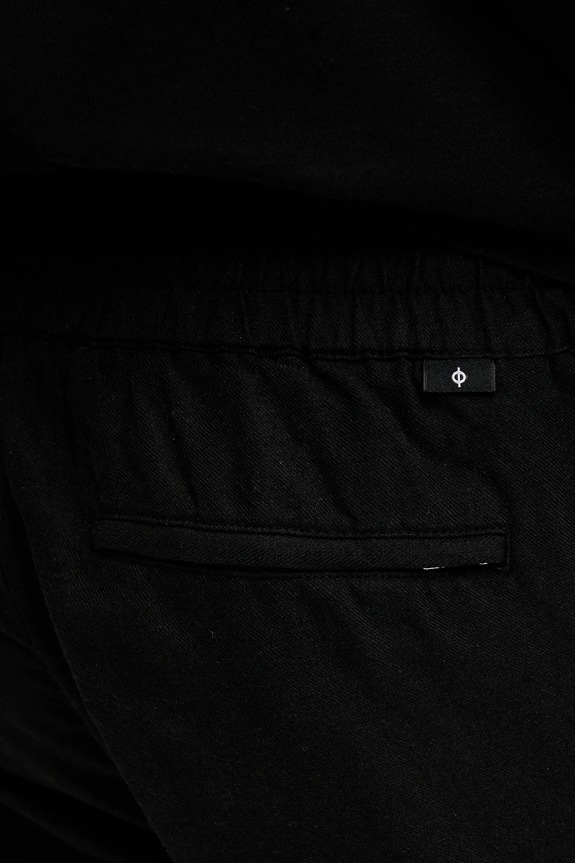 Lanene hlače Samsoe Samsoe crna M23100079