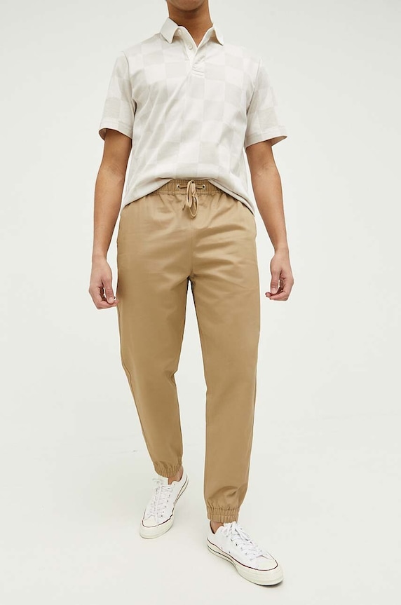 Converse pamut nadrág szövet barna 10024606.A02