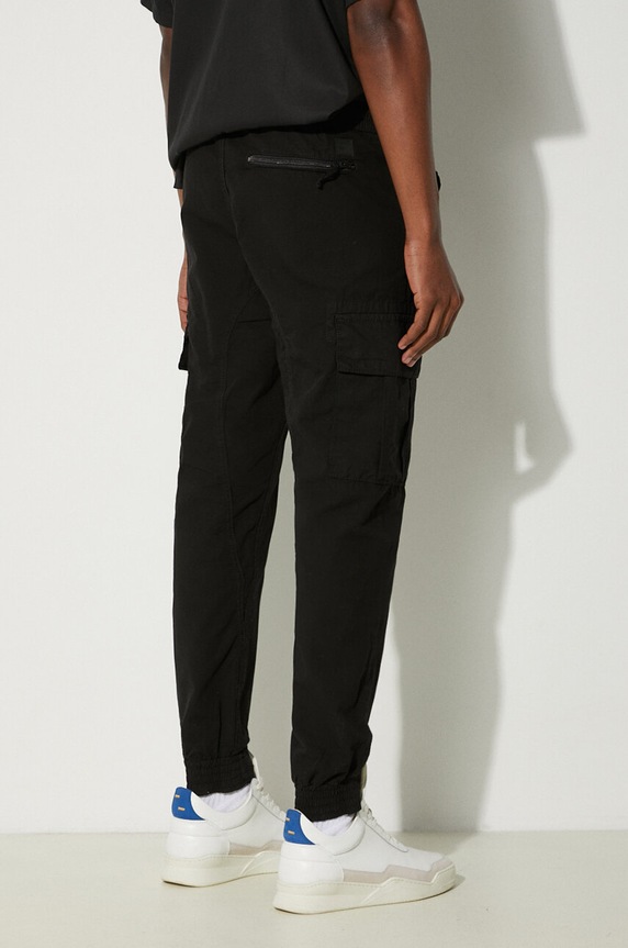 Clothing Alpha Industries cotton trousers Ripstop Jogger 116201.03 black
