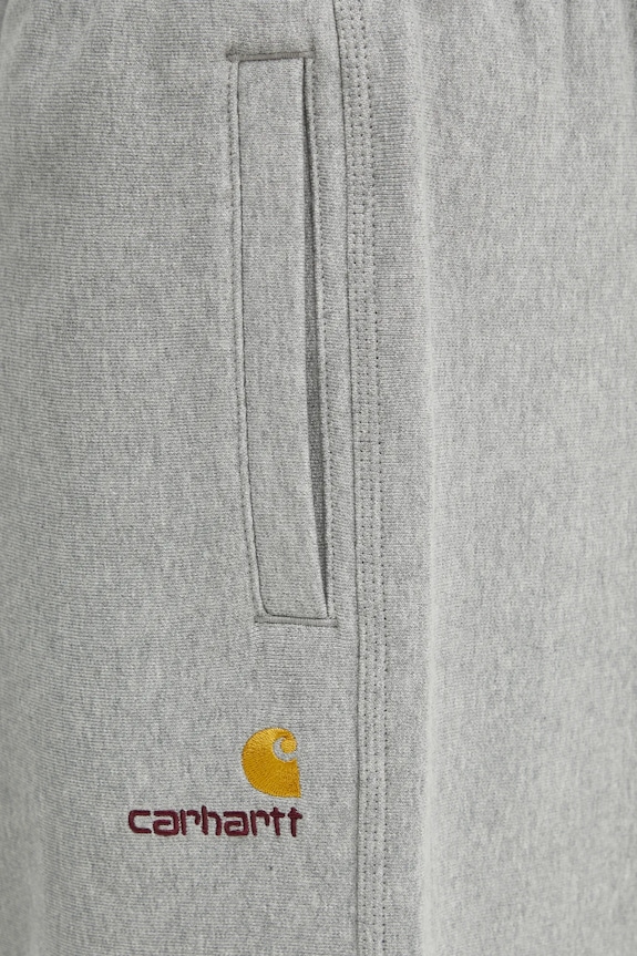 Παντελόνι φόρμας Carhartt WIP American Script Jogging Pant γκρί I027042