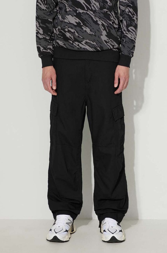 Carhartt WIP cotton trousers Regular Cargo Pant cotton black I015875