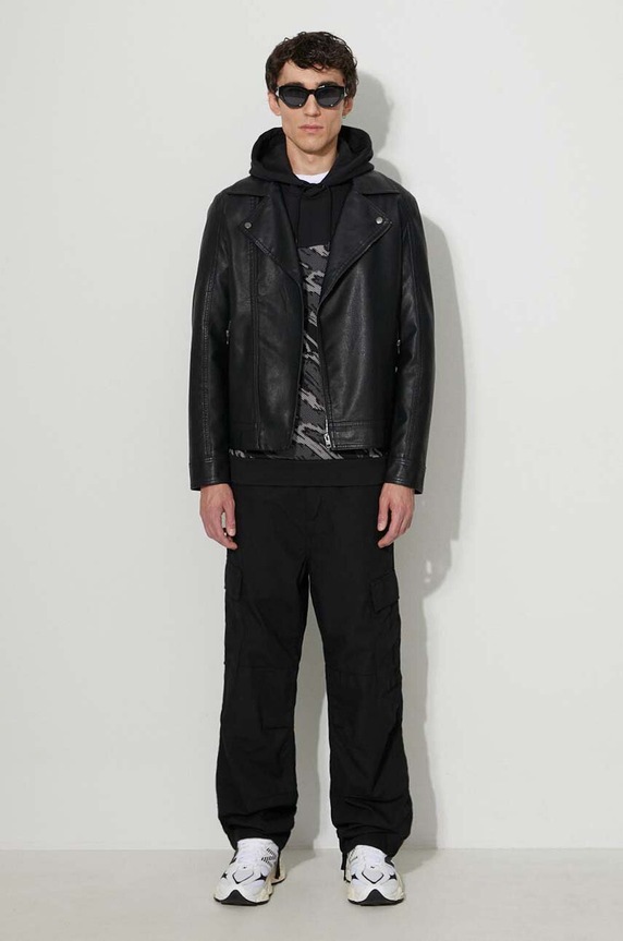 Carhartt WIP cotton trousers Regular Cargo Pant I015875 black SS23