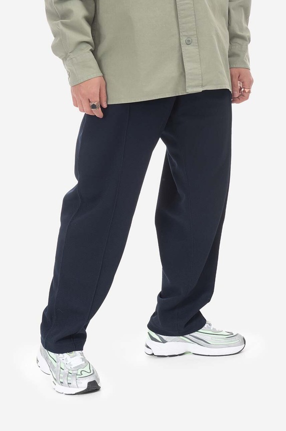 Engineered Garments trousers fabric blue 23S1B010.CT111