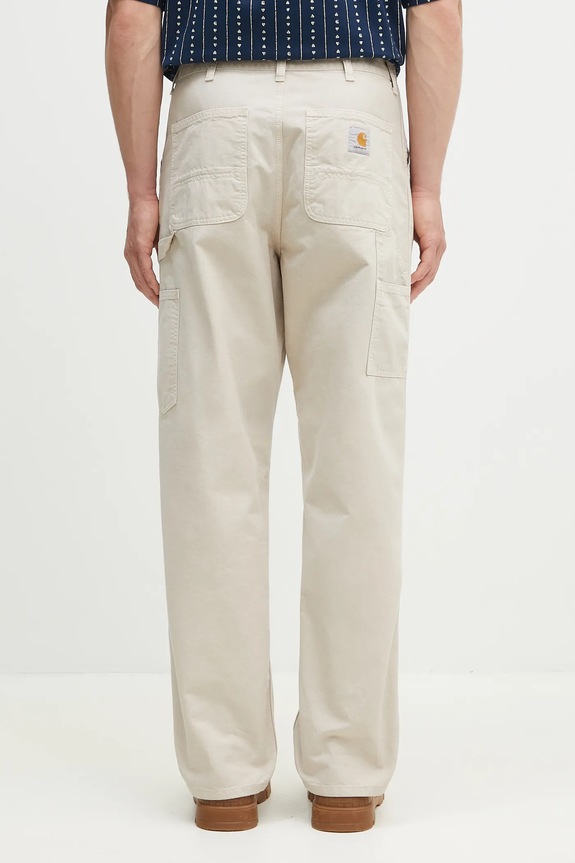 Clothing Carhartt WIP cotton trousers Single Knee Pant I031499.2LPGD beige