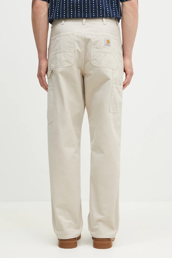 Clothing Carhartt WIP cotton trousers Single Knee Pant I031499.2LPGD beige