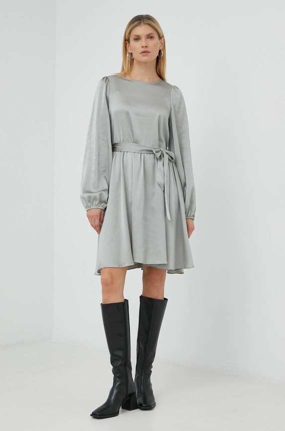 Φόρεμα Bruuns Bazaar BBW3131 γκρί SS23