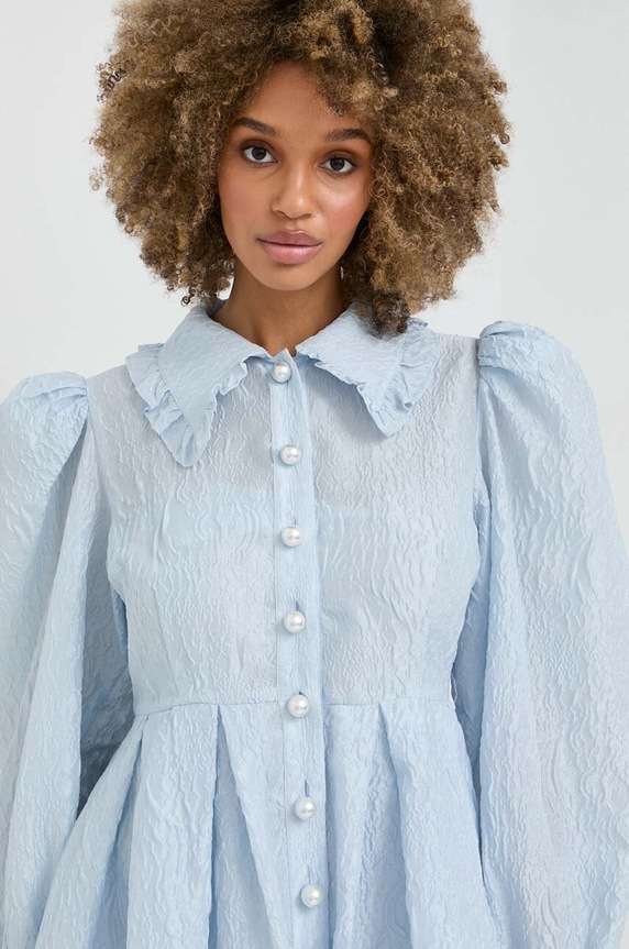 Custommade sukienka Keria niebieski 999387454