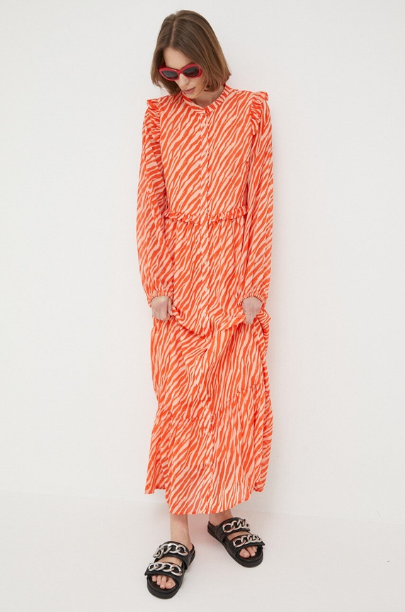 Notes du Nord ruha állógalléros narancssárga 13157