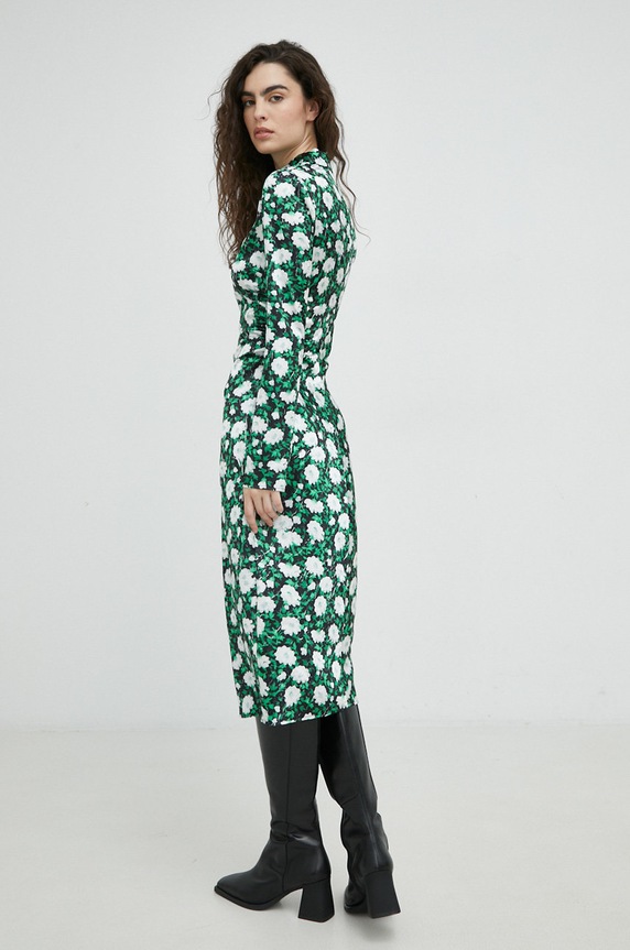 Îmbrăcăminte Samsoe Samsoe rochie F22400073 verde
