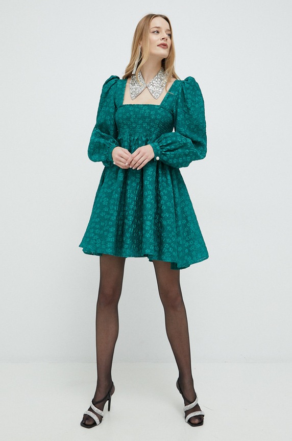 Платье Custommade Jenny 999395447 зелёный SS23