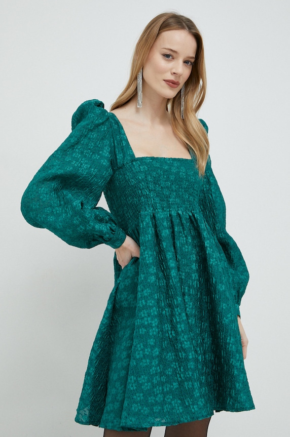 Платье Custommade Jenny зелёный 999395447