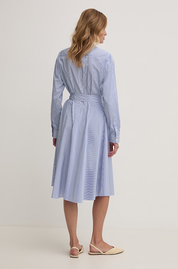 Clothing Polo Ralph Lauren cotton dress 211891428 blue