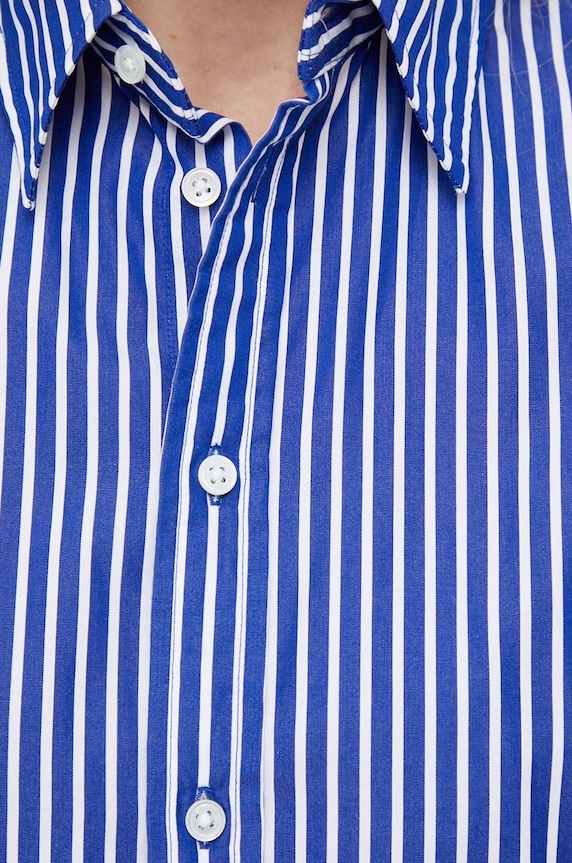 Polo Ralph Lauren sukienka bawełniana niebieski 211891430
