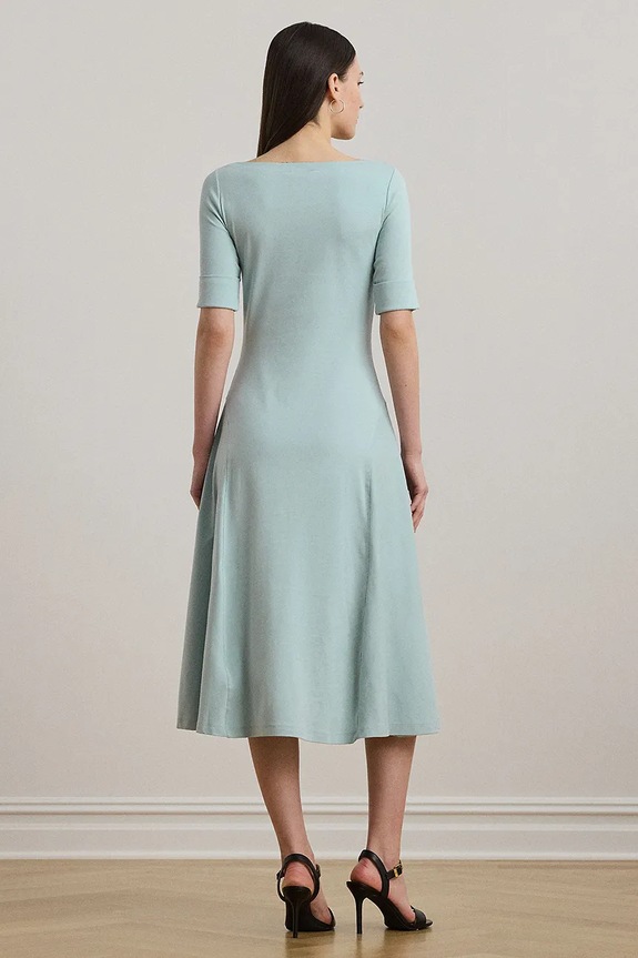 Lauren Ralph Lauren sukienka 250863913 niebieski SS25