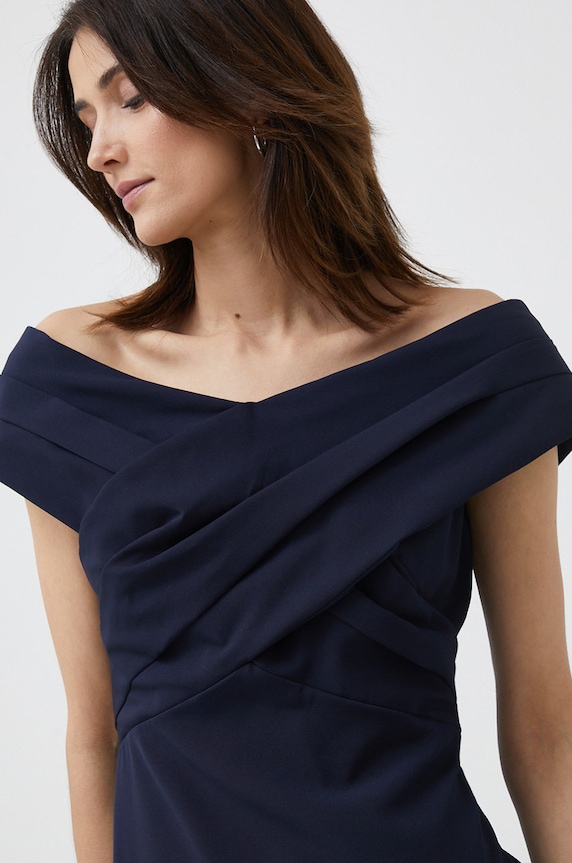 Lauren Ralph Lauren sukienka granatowy 253855241