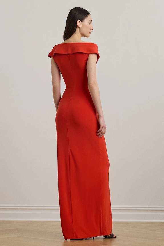 Рокля Lauren Ralph Lauren 253863940 червен SS25