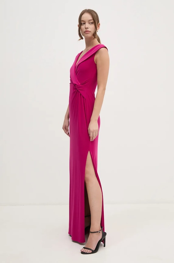 Lauren Ralph Lauren sukienka 253863940 różowy SS25