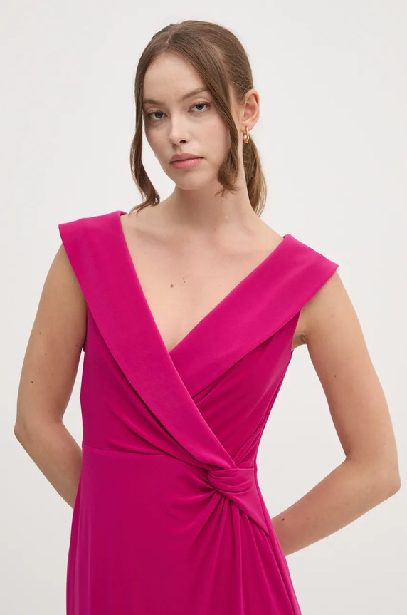 Lauren Ralph Lauren sukienka różowy 253863940
