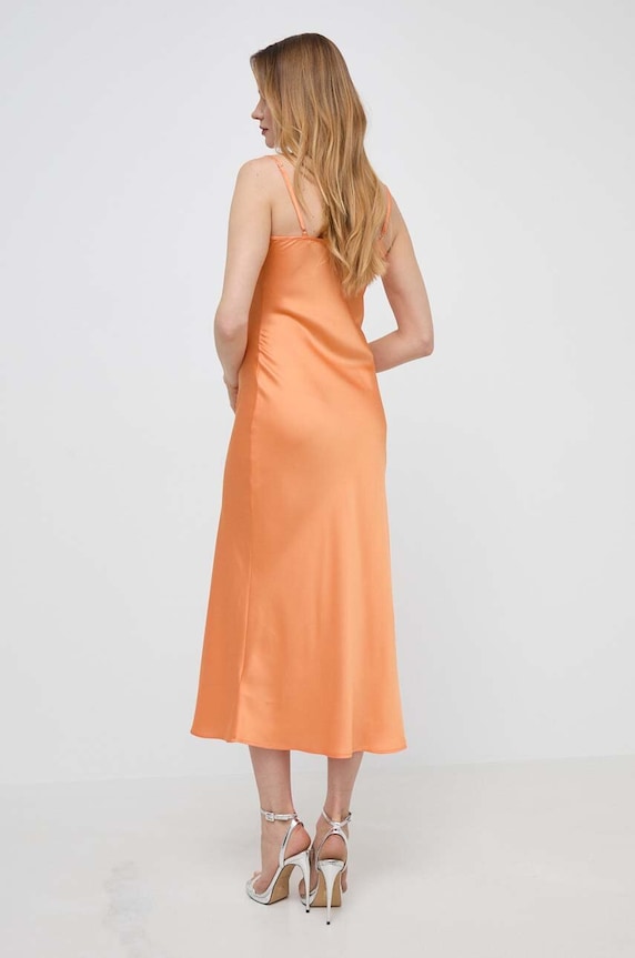 Платье Guess W3GK85.WD8G2 оранжевый SS25
