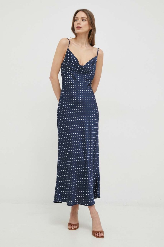 Guess sukienka AKILINA casual granatowy W3GK85.WD8G2