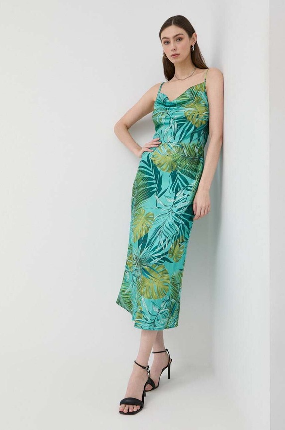 Платье Guess W3GK85.WD8G2 бирюзовый SS25