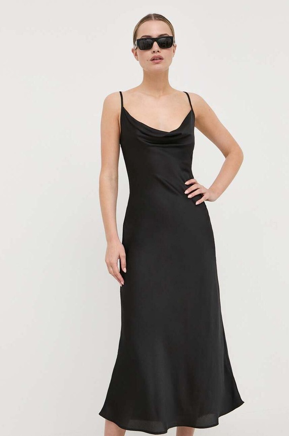 Guess sukienka AKILINA casual czarny W3GK85.WD8G2