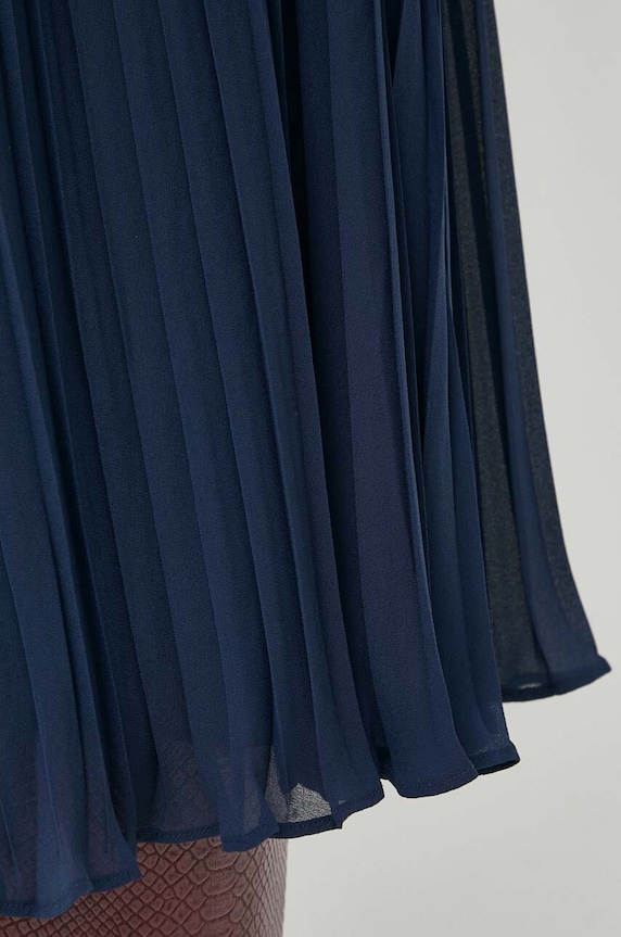 Šaty MICHAEL Michael Kors MR381FY7R3 námořnická modř