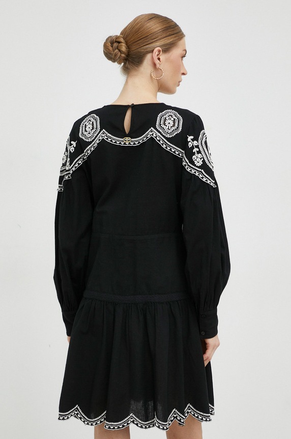 Odzież Twinset sukienka 231TP2490 czarny